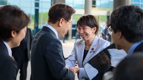高市早苗訪韓實現穿梭外交，強調日韓美合作重要性。（圖／翻攝自X平台 @PressSec_JP）