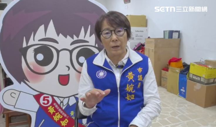 議員黃婉如和市府人員稽查時,發現這間非法托嬰中心