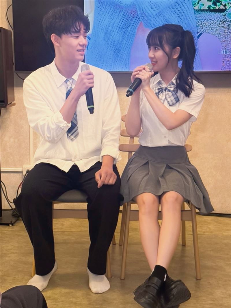 樂樂與闕小佑互動自然，CP感十足。（圖／樂樂提供）