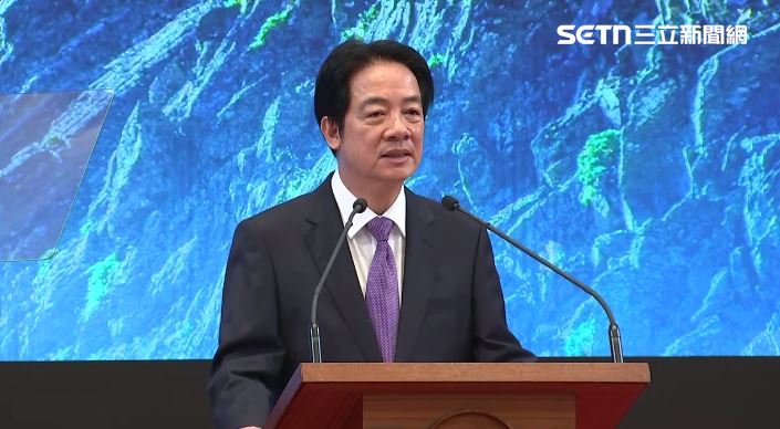 賴清德上任兩週年發表談話（圖／翻攝畫面）