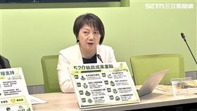 民進黨團召開輿情回應記者會范雲出席（圖／記者詹宜庭攝影）