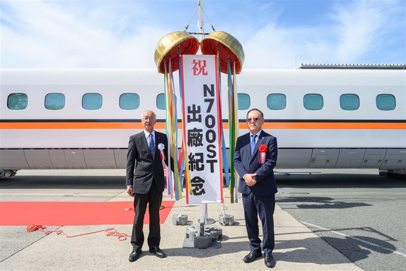 距離出廠倒數70天！高鐵新車N700ST核心車廂首度亮相（圖／高鐵提供）