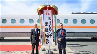 距離出廠倒數70天！高鐵新車N700ST核心車廂首度亮相（圖／高鐵提供） 