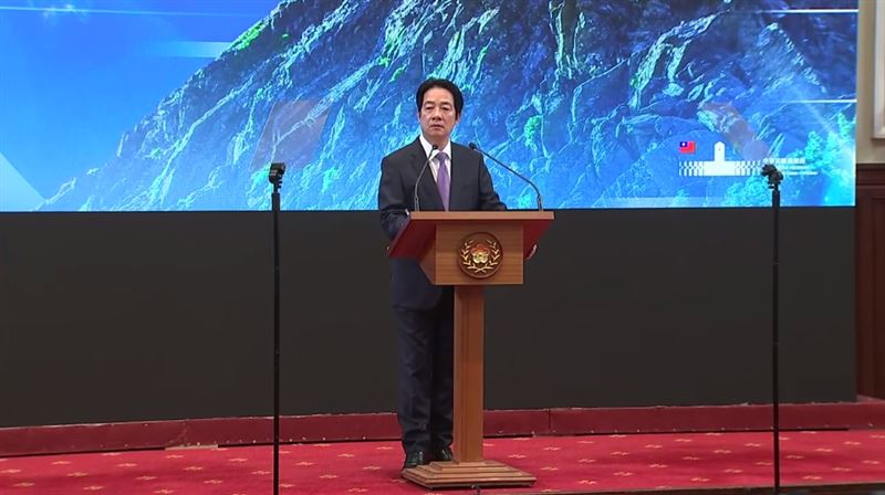 總統賴清德發表就職兩週年談話（圖／翻攝畫面）