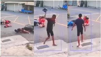 鬼切害母載3歲童慘摔…無照男怒摔安全帽