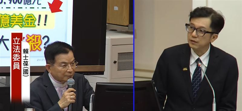 藍委賴士葆質疑，外資累計三年賣超逾兆元，恐怕是看壞台股而大逃殺。對此，金管會副主委陳彥良回應，外資資金有出有進，僅是正常調節。（圖／翻攝國會頻道畫面）
