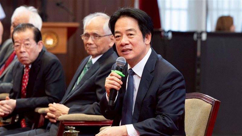 會晤民主前輩 賴清德:堅守民主自由制度