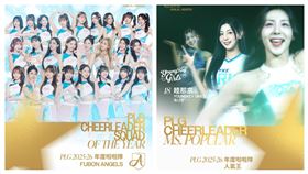 Fubon Angels奪年度啦啦隊4連霸，睦那京獲選人氣王。（圖／PLG提供） 