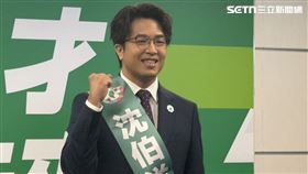 民進黨主席賴清德宣布徵召沈伯洋參選台北市長（圖／記者劉秀敏攝影）