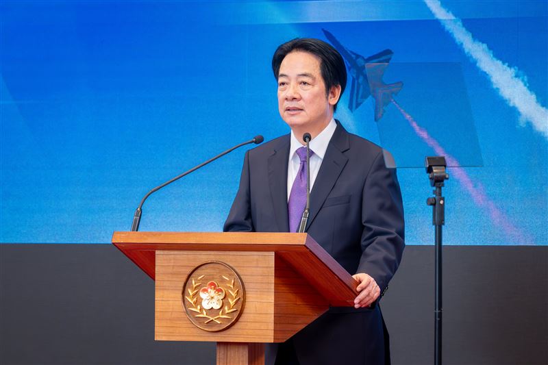 總統賴清德以「總統直選三十年，勇敢追求未來」為題，發表就職兩週年談話（圖／總統府提供）