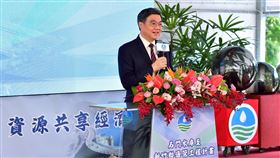 行政院長卓榮泰今(20)日出席「石門水庫至新竹聯通管工程計畫」隧道銜接段工程貫通典禮。（圖／行政院提供）
