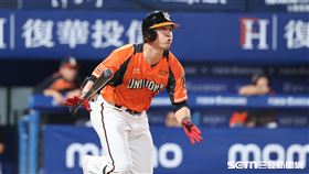 中職37年例行賽，統一獅指定打擊蘇智傑敲出安打。（圖／記者劉彥池攝影）