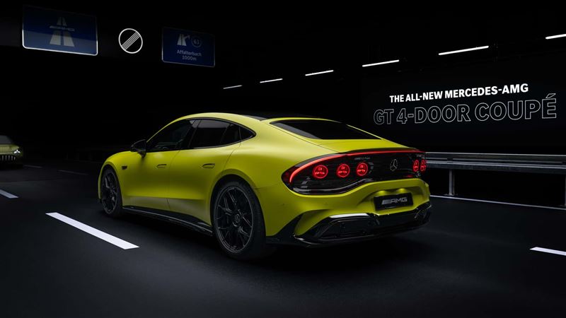 新車外型大量借鏡AMG GT XX概念車。（圖／翻攝Mercedes-Benz網站）