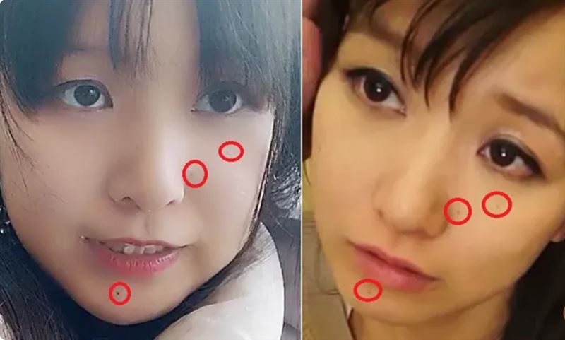 岡本小百合（左圖）與一部素人AV的女主角被懷疑是同一人。（圖／翻攝自X）