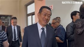 顧立雄接受媒體聯訪（圖／記者詹宜庭攝影）