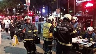 西門町某飯店凌晨火警！現場緊急疏散30人