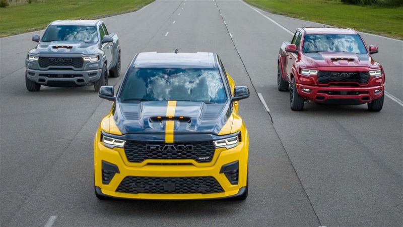 Ram 1500 Rumble Bee性能皮卡。（圖／翻攝Ram網站）