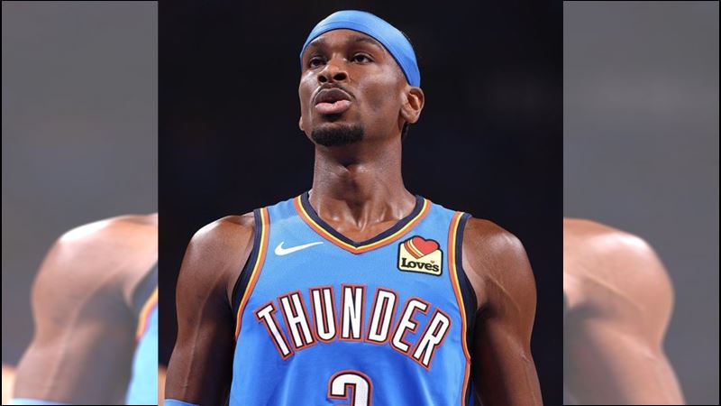 奧克拉荷馬雷霆隊頭號球星亞歷山大（Shai Gilgeous-Alexander）重拾MVP級身手，全場轟下30分、9助攻。（圖／翻攝自X平台 @TheHoopCentral）