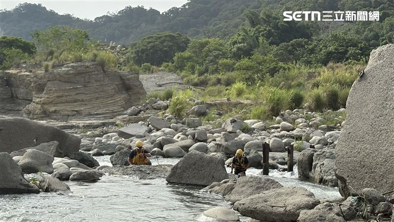 新/台中大甲溪漂浮屍!女困「石縫」慘死