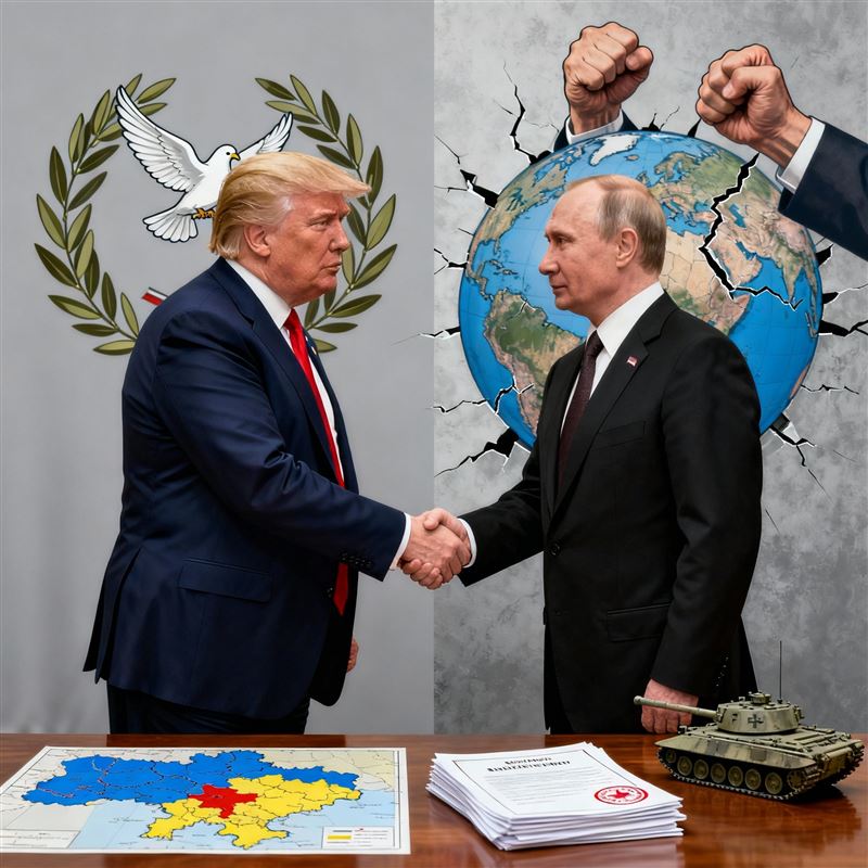 俄羅斯總統普丁(Vladimir Putin)證實有意出席年底深圳APEC峰會，可能與美國總統川普（Donald Trump）二度會面。不過，「雙普二會」的可能性，也再度喚醒了外界對川普出賣烏克蘭的恐懼。（圖／翻攝自X平台 @eprocentteam）