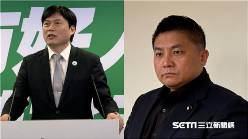 根據3份民調來看,民進黨參選人林國漳(左)的支持度皆高於國民黨立委吳宗憲(右)。(圖/記者劉秀敏、陳怡潔攝影)