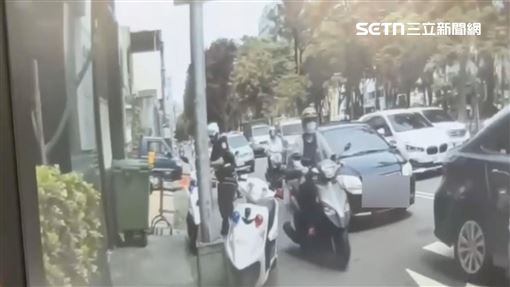 台中嫌心虛拒檢狂飆　勇警破窗制止滿手血