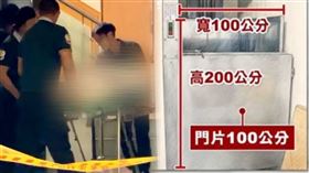 電梯,身體,死者,台南,眼科,診所,東區,貨梯,頭顱,死亡,意外（圖／翻攝畫面）