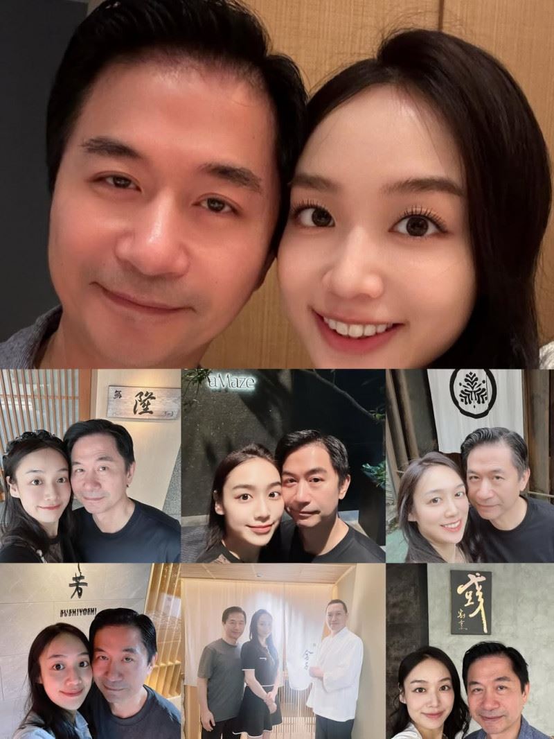 黃舒駿再度曬夫妻合照放閃。（圖／翻攝自Threads）