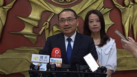 新北市長侯友宜在議會市政總質詢前受訪（圖／翻攝畫面）