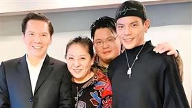 近日影視大亨向華強家族龐大資產與繼承安排，引發外界熱議，小兒子向佑疑似釋出示好訊號，外界解讀其動機與「千億資產繼承權」話題密切相關。（圖／翻攝自微博）