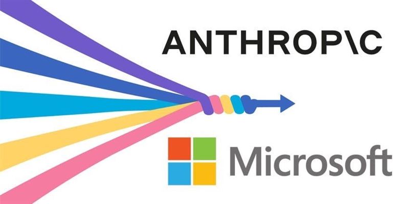 輝達老客戶Anthropic為擺脫依賴，近來頻頻尋求租用其他科技巨頭的AI晶片，最新消息指其正洽談採用微軟的客製化晶片。（圖／翻攝自X平台 @namd1nh）
