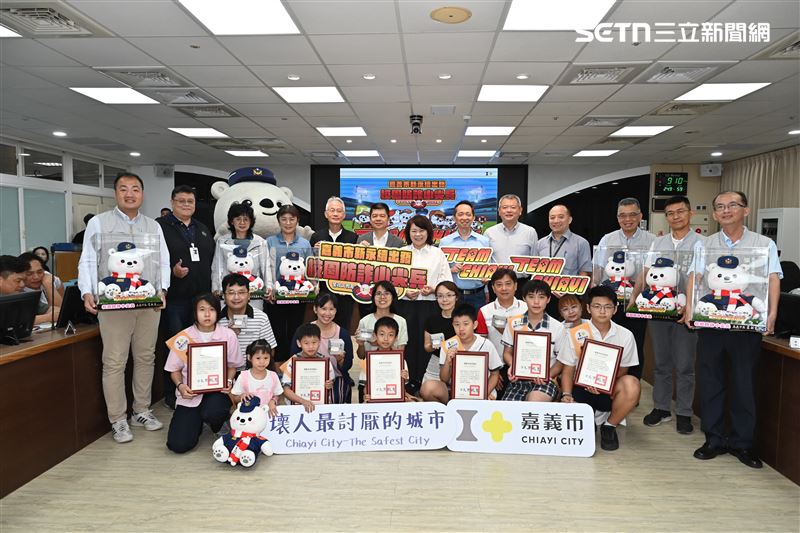 全國首創！嘉義市校園防詐任務衝破5萬筆　黃敏惠親表揚6校築安全網。（圖／翻攝畫面）