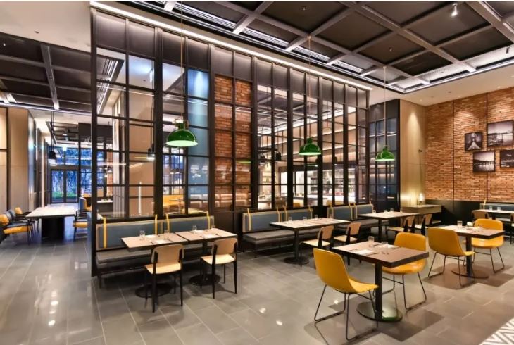 台北八里福朋喜來登酒店「The Mesh Kitchen」有線上旅展優惠。（圖／桃禧飯店集團提供）