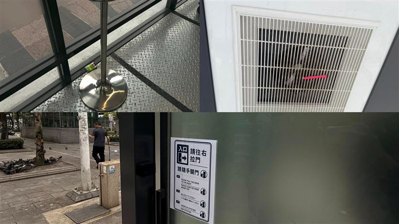 馬郁雯今天實地走訪位於西門町的負壓吸菸室。（圖／馬郁雯臉書）