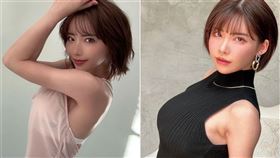 深田詠美上節目直接打出「前女優」的頭銜，由於近兩年沒有任何新作問世，引發各界猜測她已悄然正式引退。（圖／翻攝自深田詠美IG、17Live提供）