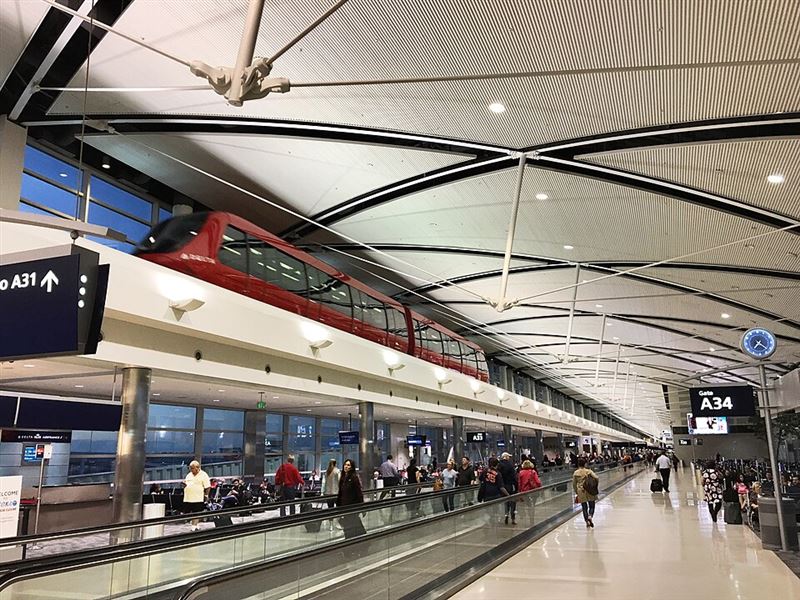 圖為美國底特律機場。(圖/翻攝自維基百科)