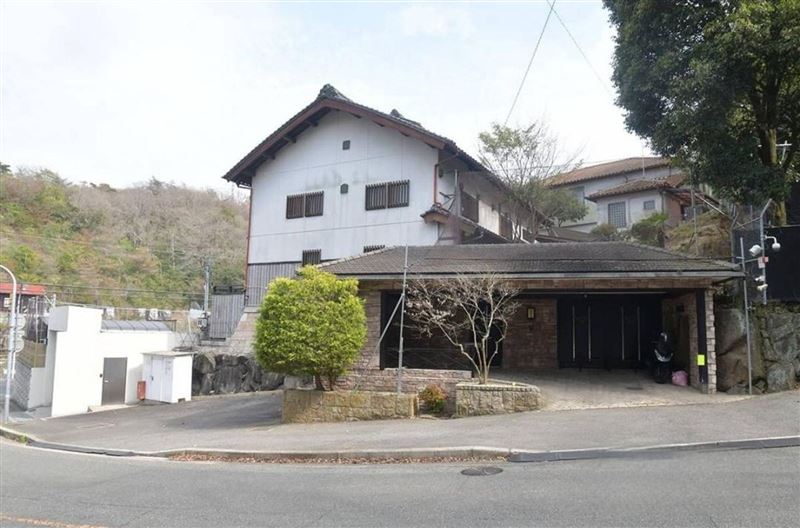 日本黑幫「神戶山口組」組長井上邦雄的豪宅遭到法拍。（翻攝自X＠tkzwgrs）