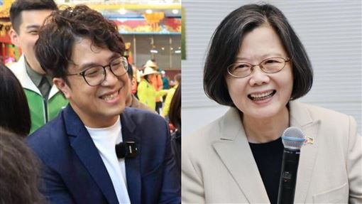 沈伯洋喊「三色豆好吃」　蔡英文：跟我坐
