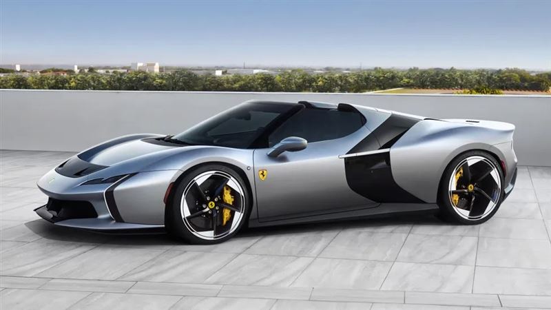 外觀有Ferrari 12Cilindri與Ferrari F80的影子。(圖/翻攝Ferrari網站)