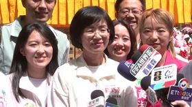 蘇巧慧出席「世界佛教正心會：浴佛暨公益關懷慈善義演」活動並受訪（圖／翻攝畫面）