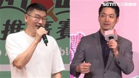 陸委會副主委梁文傑、台北市長蔣萬安（組合圖／翻攝畫面）
