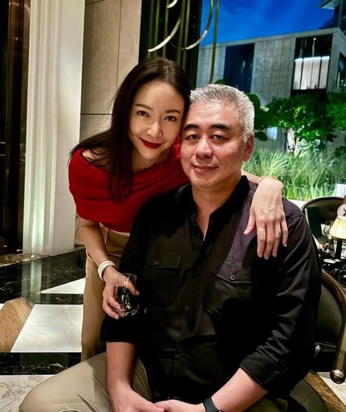 蔡依倫於2006年嫁給倫華集團總裁林靖倫，婚後育有一對子女。（圖／翻攝自蔡依倫IG）