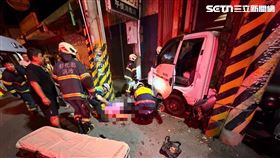 彰化,火鍋店,打烊,收攤,小貨車,車禍,父女,雙亡,車禍（圖／翻攝畫面）