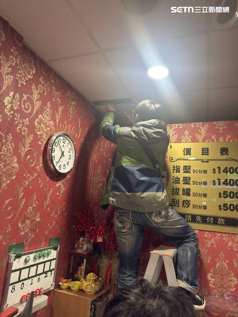 北市SPA館暗營半套性服務遭斷水斷電。（圖／翻攝畫面）