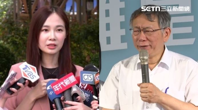 對於楊寶楨說被架空，柯文哲要對方麥牽拖（組合圖／翻攝畫面）