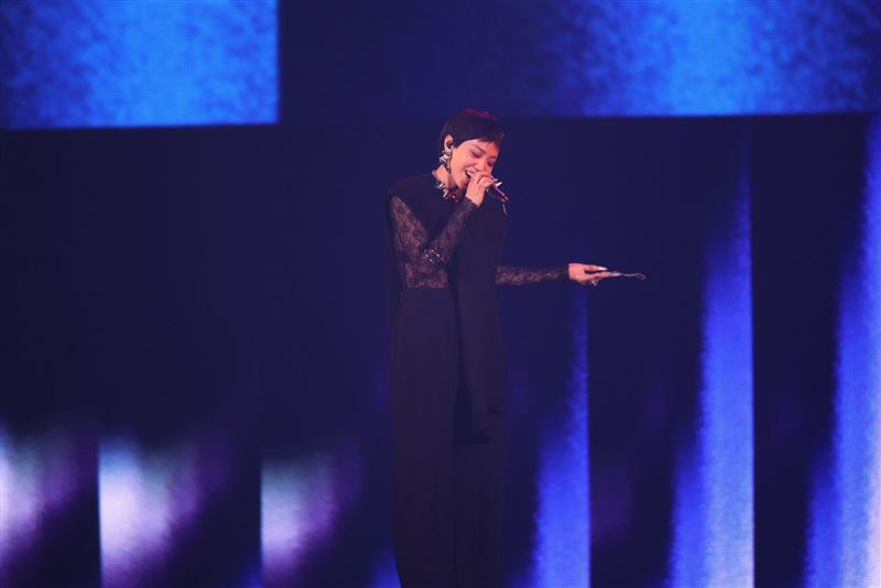 洪佩瑜登上「2026 hito流行音樂獎頒獎典禮」演出。（圖／記者鄭孟晃攝影）