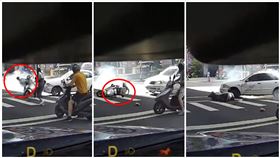 新北市,中和區,姊妹,騎士,毒駕,倒車,車禍,輾斃（圖／翻攝自Threads @ carina_tan0314）