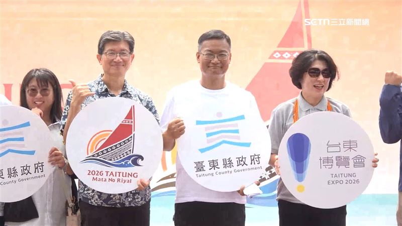 饒慶鈴宣傳七月登場的台東博覽會