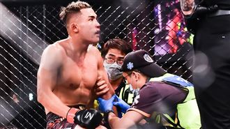 燒打雞當場骨折！金剛刀十字固定奏效獲勝