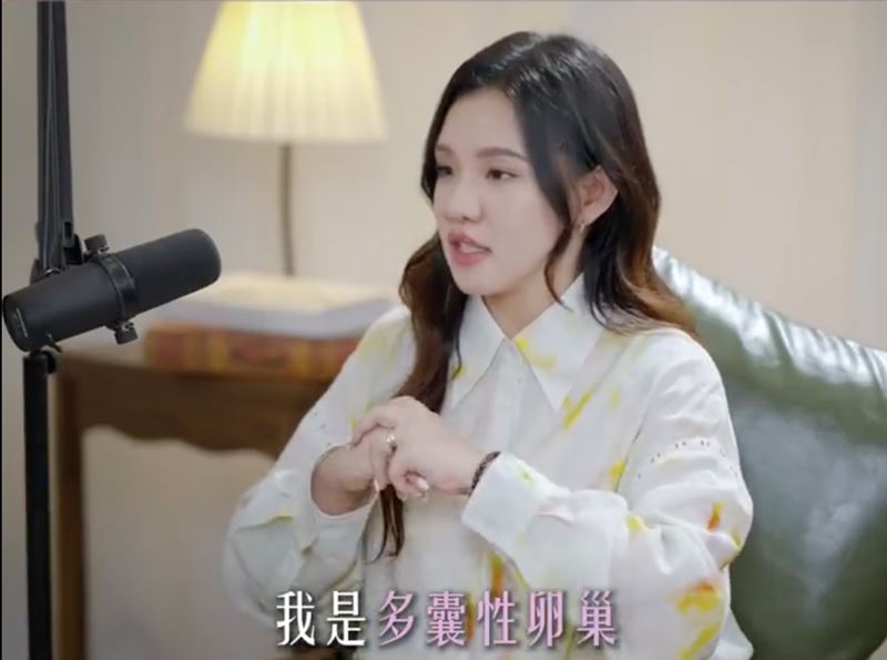 謝依霖曾被診斷出不孕,28歲懷孕全是意外。(圖/翻攝自微博)